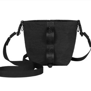 Supreme Black Small  Neck Pouch Crossbody Bag